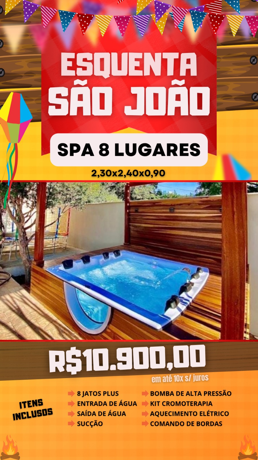 Banner Pop-UP da BH Piscina